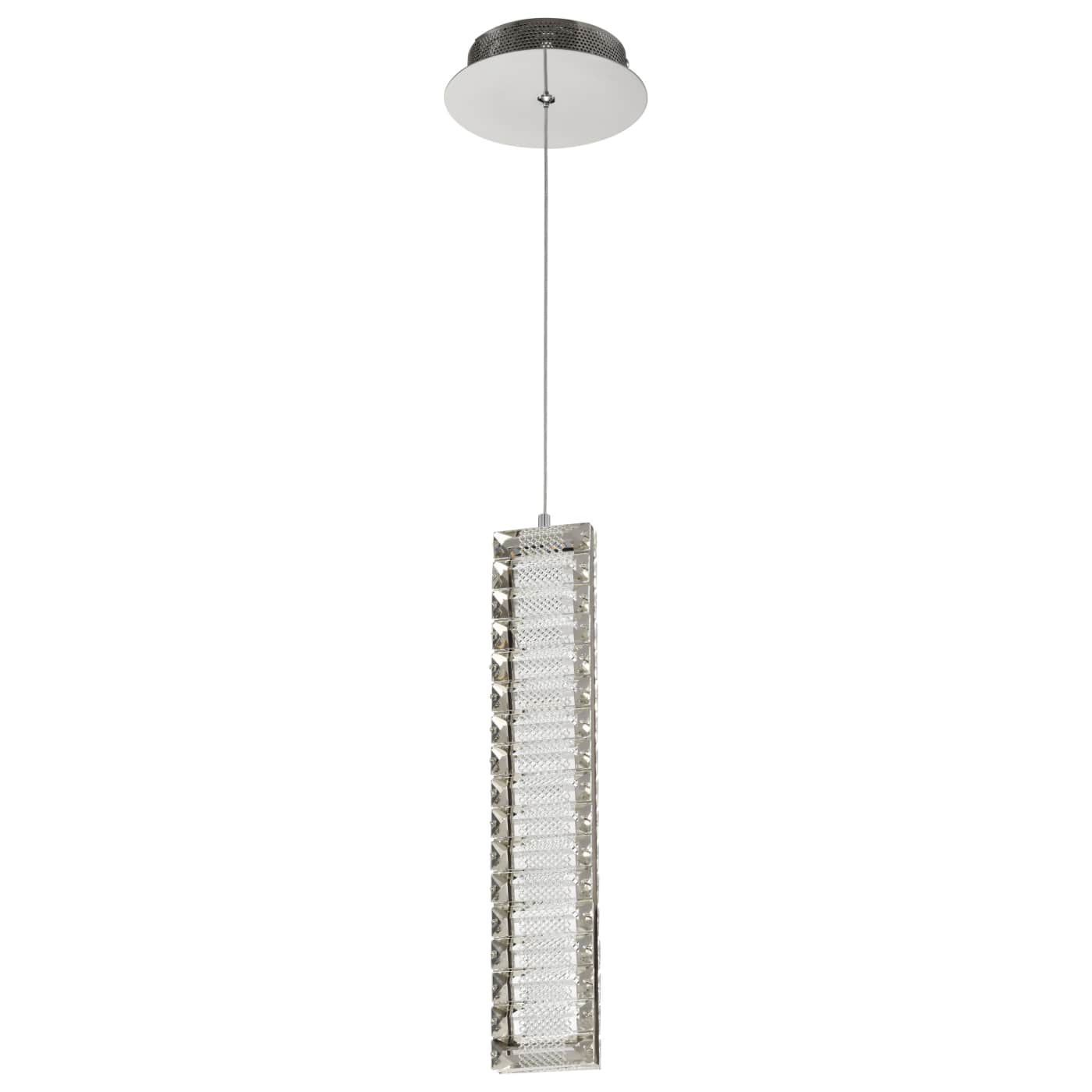 Nuvo 62-2445 LED 16 inch Pendant Ceiling Light - CCT: 3000K - Finish: Polished Nickel