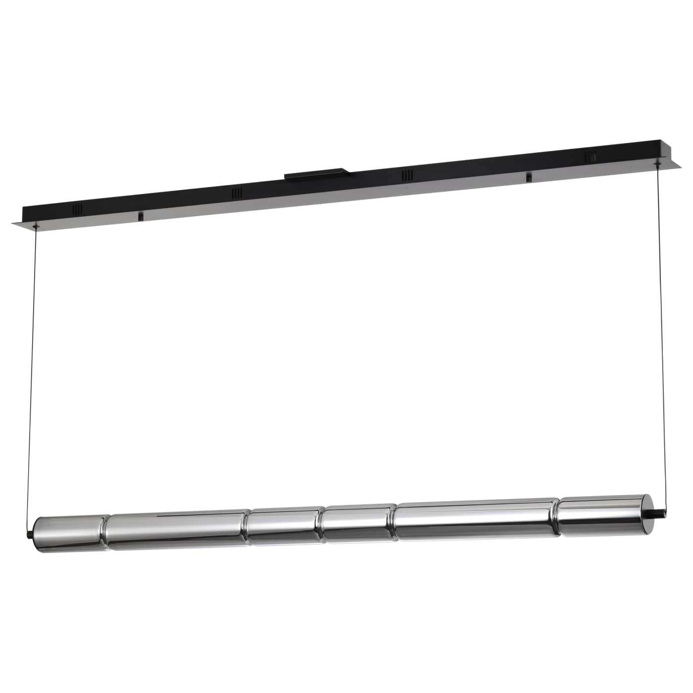 Nuvo 62-2452 LED Evander 48 inch Pendant Ceiling Light - CCT: 3000K - Finish: Polished Nickel