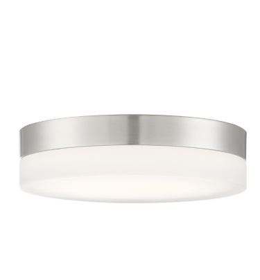 Nuvo 62-459 Pi - 11"- LED Flush Mount - Brushed Nickel Finish