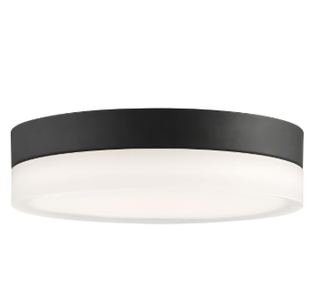 Nuvo 62-469 Pi - 11"- LED Flush Mount - Black Finish