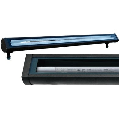 Dabmar Lighting DF9402-L25-50K-VG 4-ft 25W Cast Aluminum Led Linear Flood and Sign Light, 3500 lm, 120V-277V, 5000K, Verde Green