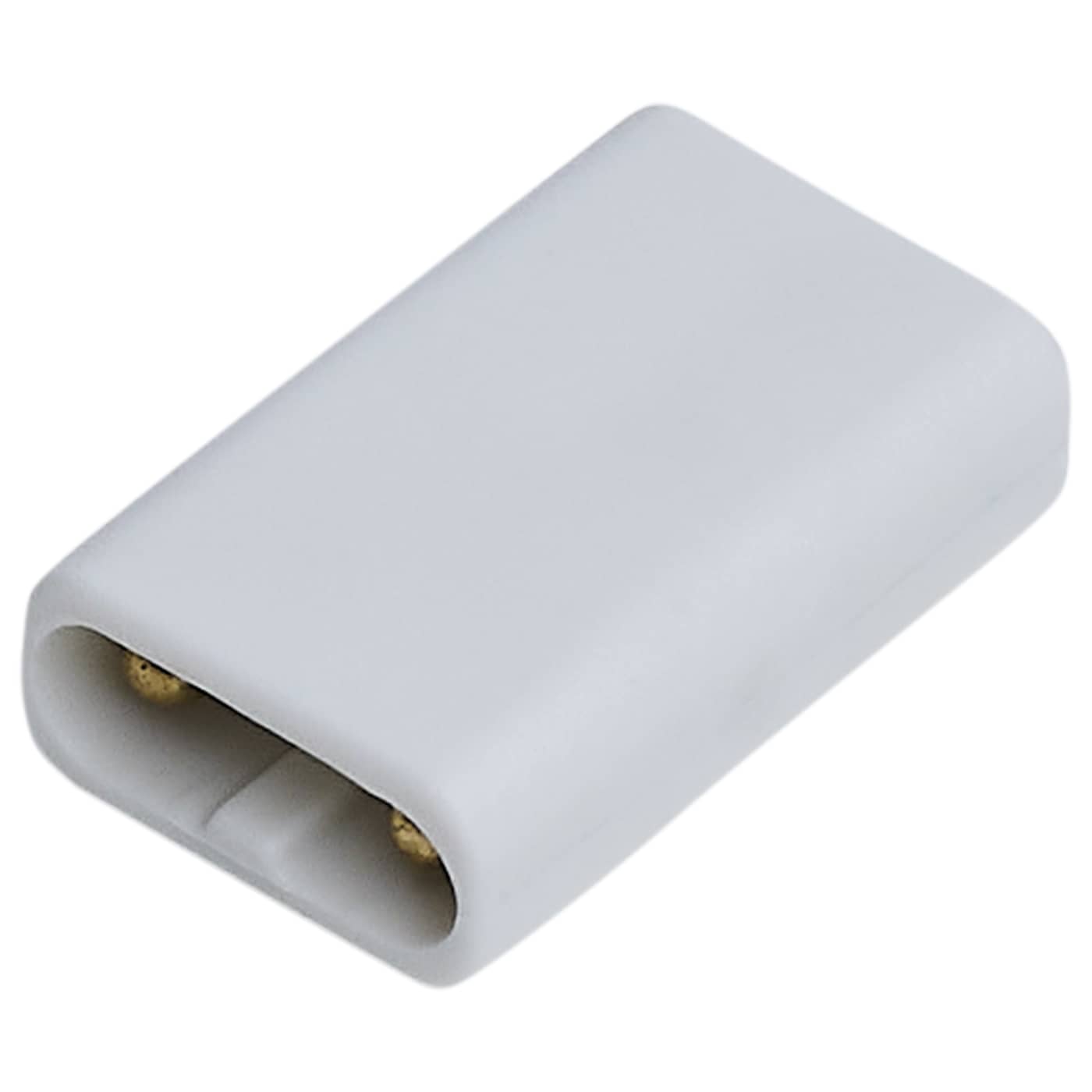 Nuvo 63-413 Direct End-to-End Connector White 2-Pk