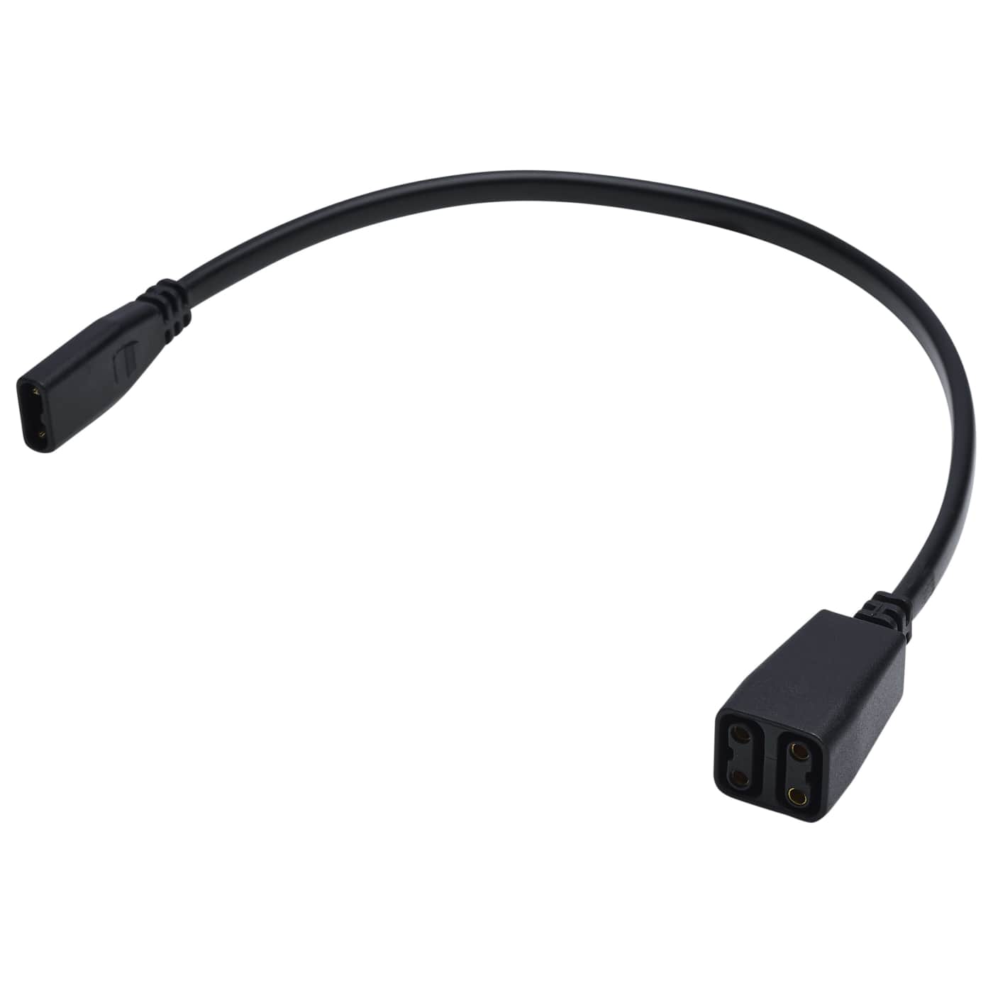 Nuvo 63-467 Cable Splitter Single to Double - Finish: Black