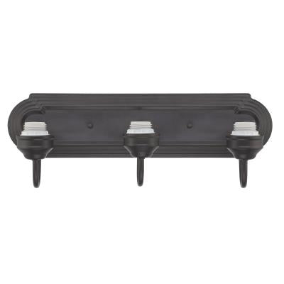 Westinghouse Lighting 6300600 3 Light Oil Rubbed Bronze Wall Light