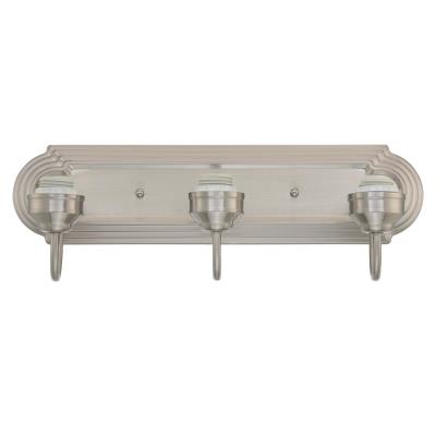 Westinghouse Lighting 6300800 3 Light 19.5 inch Brushed Nickel Wall Light