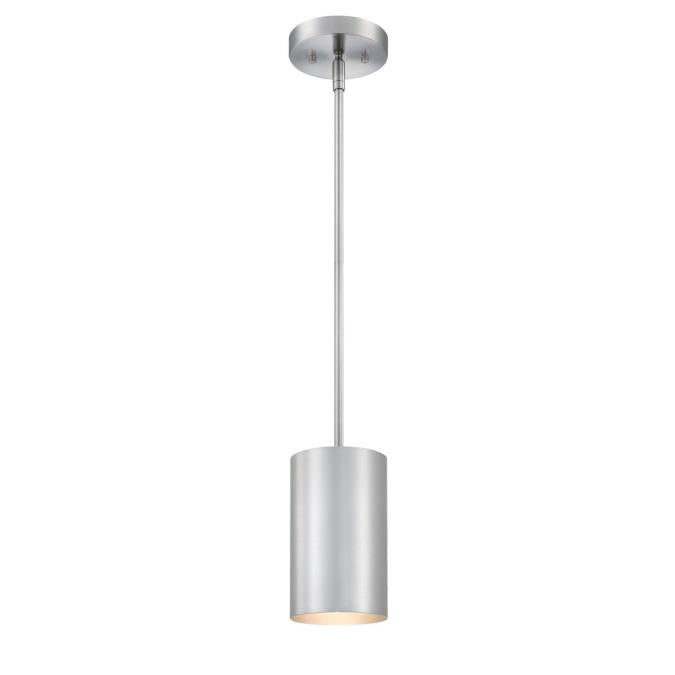 Westinghouse Lighting 63189LE Phelps 1 Light Brushed Nickel Mini Pendant Ceiling Light