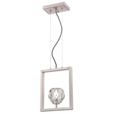 Westinghouse Lighting 6367600 Zoa brushed nickel pendant ceiling light