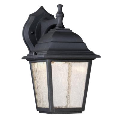 Westinghouse Lighting 6400100 black seeded glass outdoor wall light