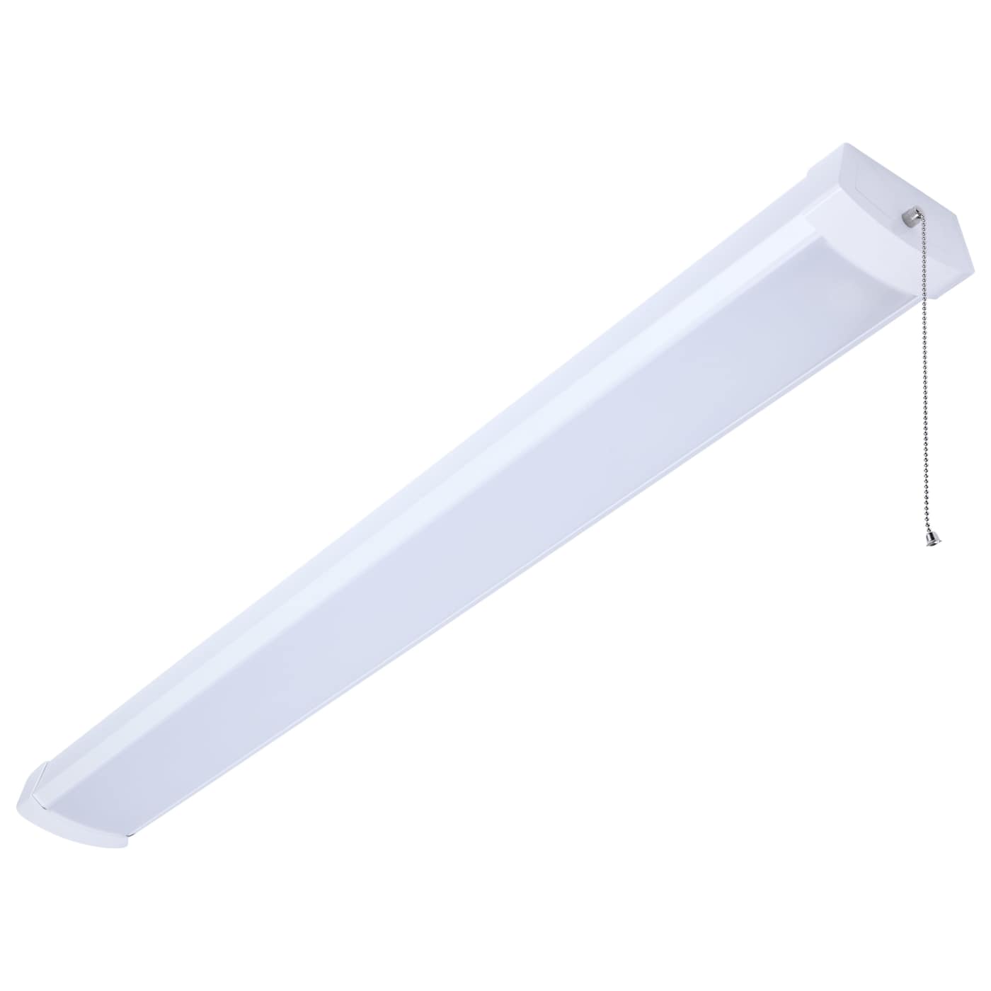 Nuvo 65-1213 ColorQuick 4FT LED Ceiling Wrap Pull Chain 39W 2700K 3000K 3500K 4000K 5000K