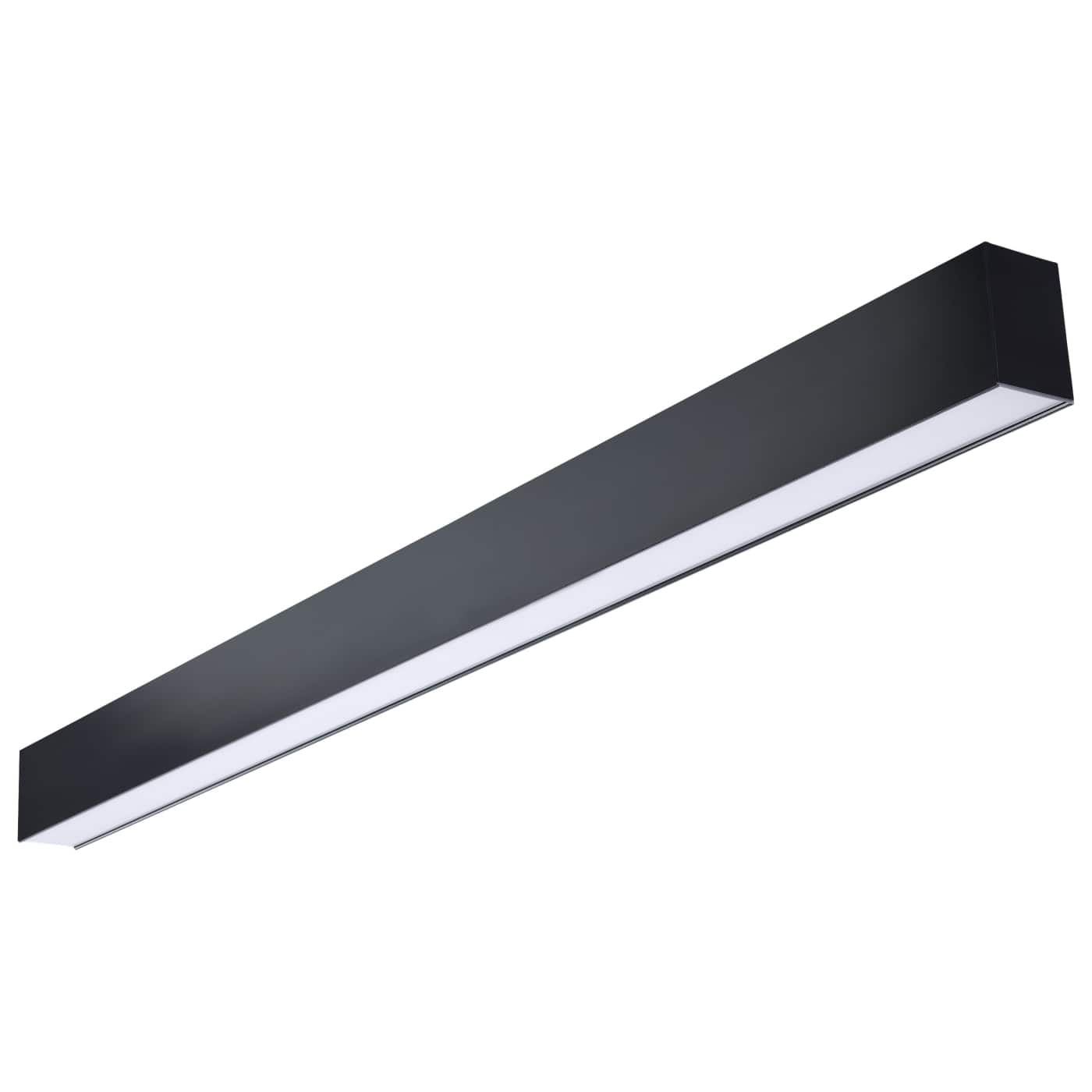 Nuvo 65-1281 Momentum 46.5" LED Linear Strip Light Selectable Wattage 3000K 4000K 5000K Black