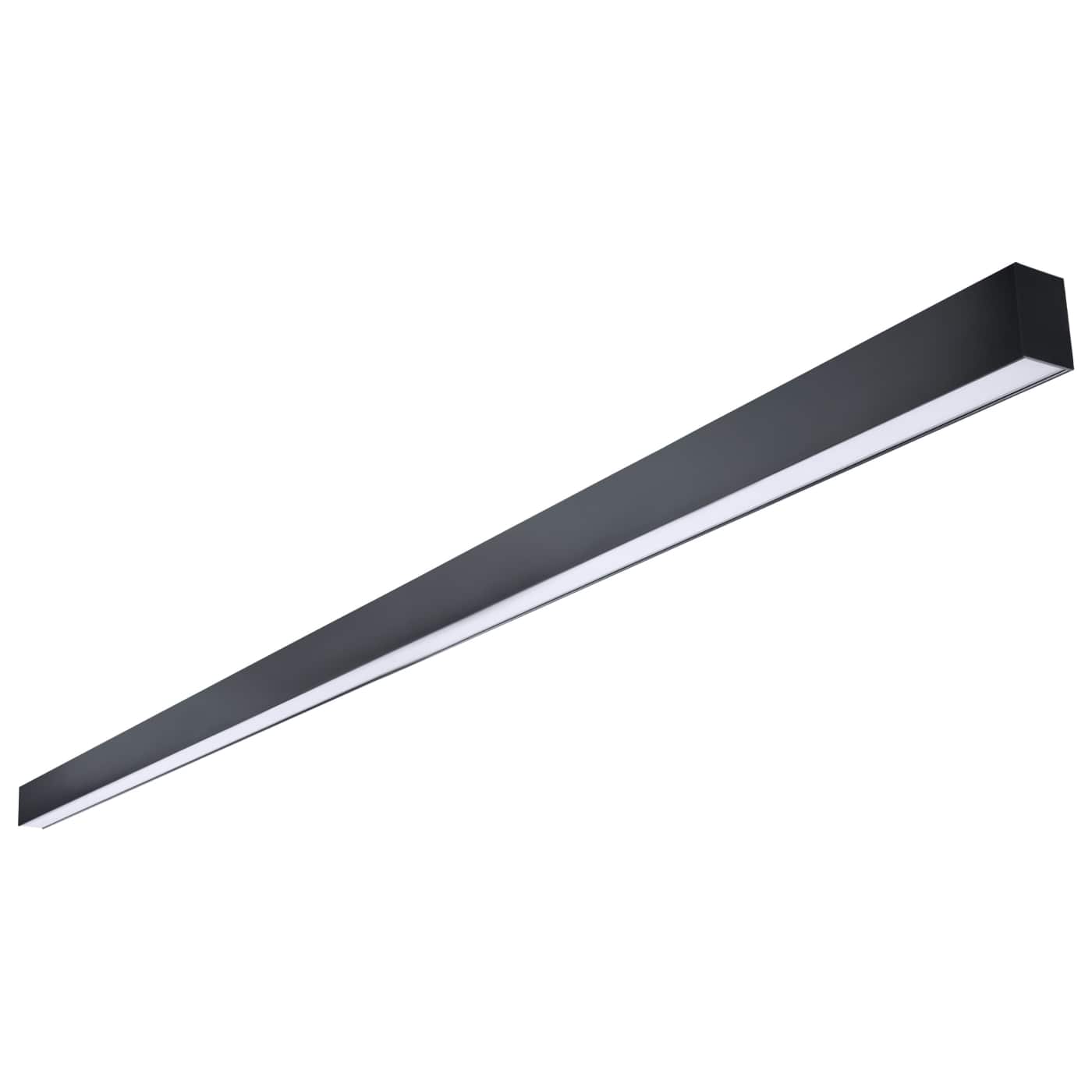 Nuvo 65-1282 Momentum 92.76" LED Linear Strip Light Selectable Wattage 3000K 4000K 5000K Black