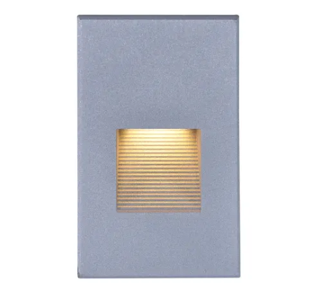 Nuvo 65-409 LED Step Light with 200L, 3000K, 3W Gray Finish