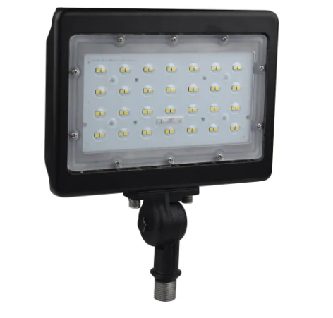 Nuvo 65-539R1 9" Wide Adjustable 50 Watt Dimmable LED Commercial Flood Light - 5000K Bronze Finish