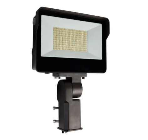 Nuvo 65-543 Fixture Floods Single Light 16-13/16" Wide LED Commercial Flood Light