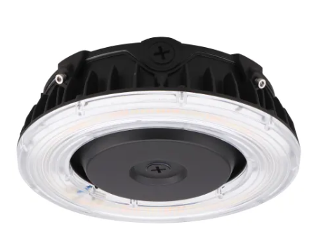 Nuvo 65-630R1 Canopy Lights 12" Wide 75 Watt Integrated LED Commercial Ceiling Light Bronze Finish