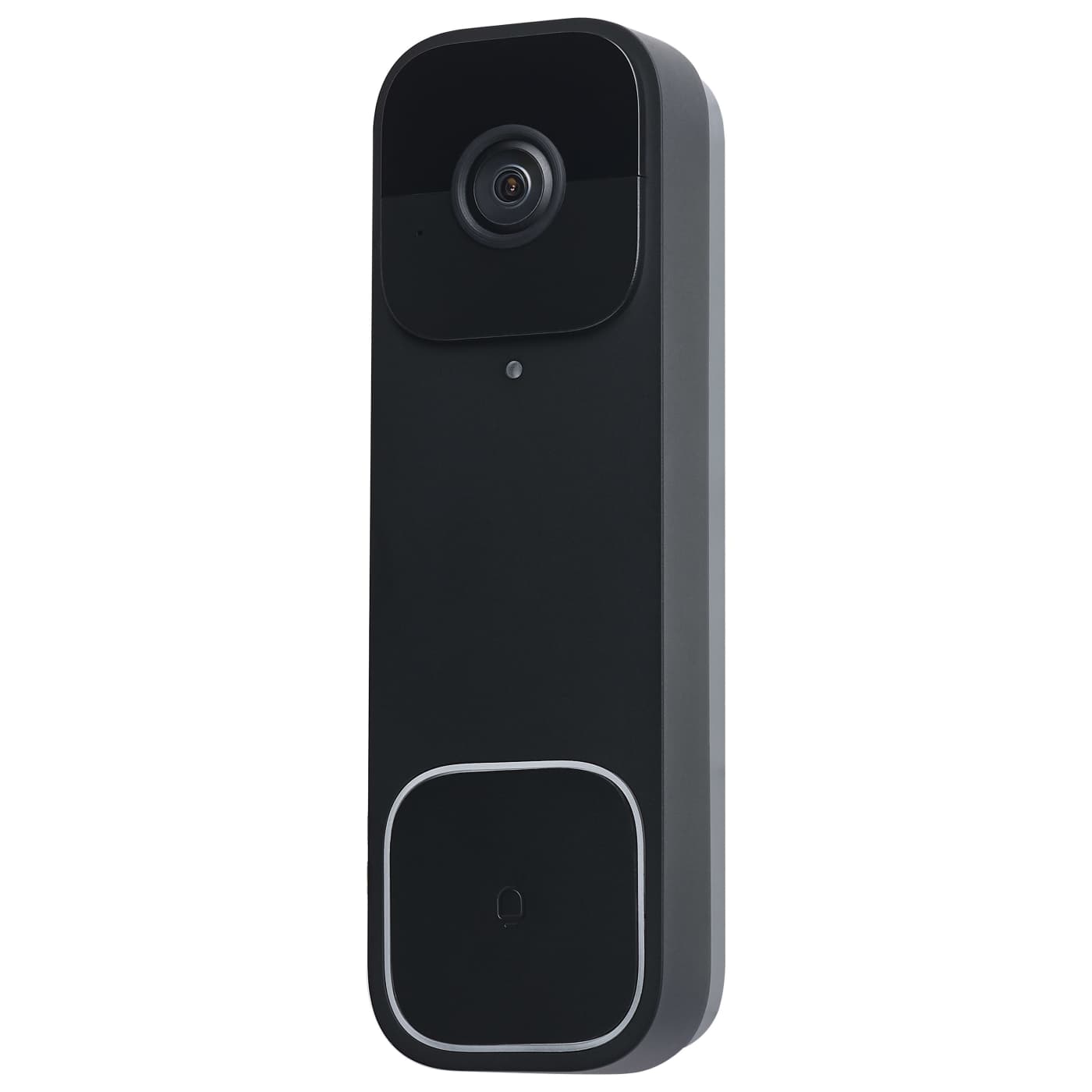 Nuvo 65-934 Smart Doorbell & Security Camera Wired - Finish: Black