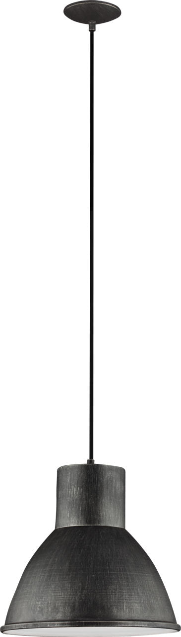 Generation Lighting 6517401EN3-846 Division Street 1 Light 15 inch Stardust Pendant Ceiling Light