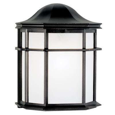 Westinghouse Lighting 6689800 textured black outdoor wall lantern