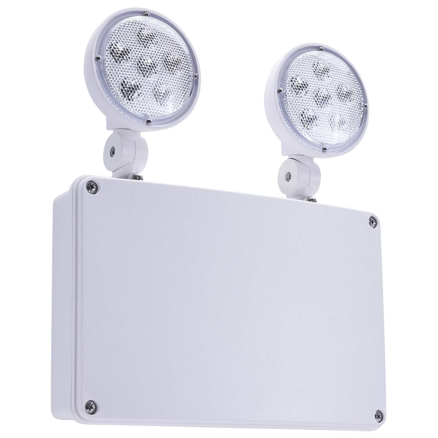 SATCO 67-583 LED Emergency Light Wet Location Low Temp Remote Compatible 120-347V 2HR Backup