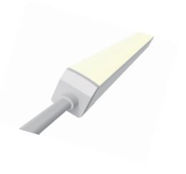 Core Lighting LNT65-HW50-IP67EF End Feed 3.4W IP67 Neon Series LED Strip 50'' Power feed