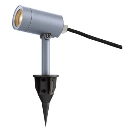 ET2 Contemporary Lighting E41354-SA Alumilux LED Spot LED, 410 Lumens, Wattage 5W, Color Temperature 3000K, Voltage 12V, Satin Aluminum