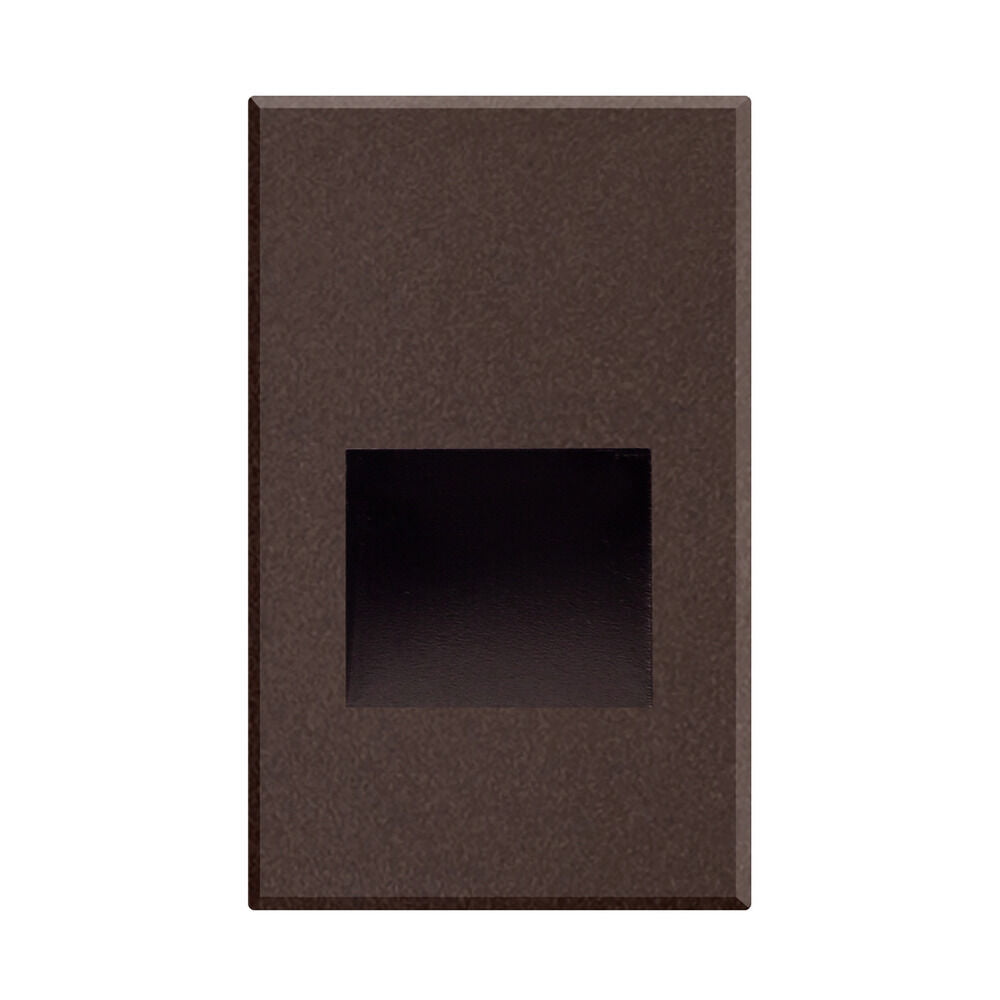 Kuzco Lighting ER3005-ES-12V Sonic Espresso LED Recessed Step Light, Voltage 12V, Wattage 4W, Color Temperature 3000K, Espresso Finish