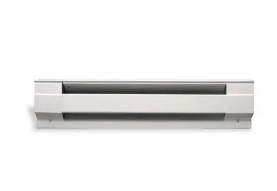 Cadet 8F2500-8W 2500W Electric Baseboard Heater, 8-Feet, 208V, White