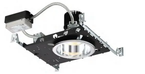 Eurofase Lighting 6NC-25-30-4-1-L-S-WP 6-in 25W Recessed White Lighting Kit, 120V, 3000K, 41LSWP
