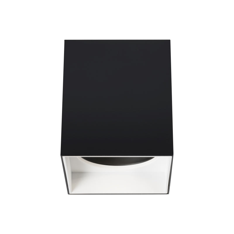 Visual Comfort Architectural 700FMEXO630BW-LED927 Exo 5" LED Ceiling Light - Shade: Matte Black - Trim: White- Beam Angle: 30°