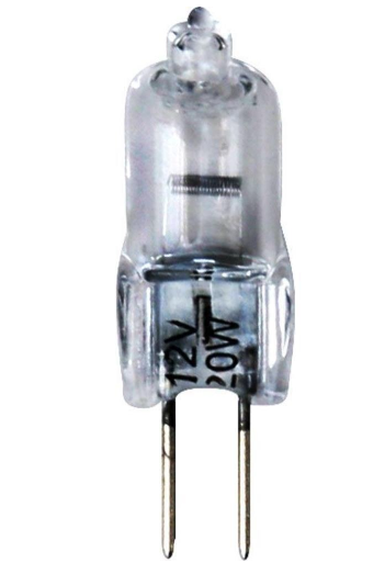 Dabmar Lighting DL-JC10/G5.3 JC Type Halogen Lamp with G5.3 Base, Wattage 10W, Clear, Voltage 12V