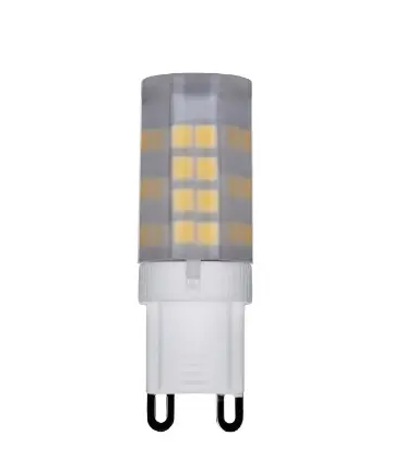 SATCO S11233 LED T4 Bulb, Non-Dimmable, G9, Wattage 3.5W, Lumens 300 lm, Voltage 120V, Color Temperature 4000K, Frosted