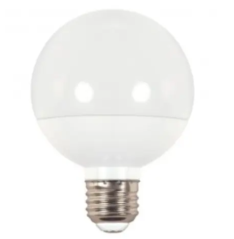 SATCO Lighting S9203 G25 LED Globe Bulb, Medium Base, Dimmable, Wattage 6W, Color Temperature 5000K