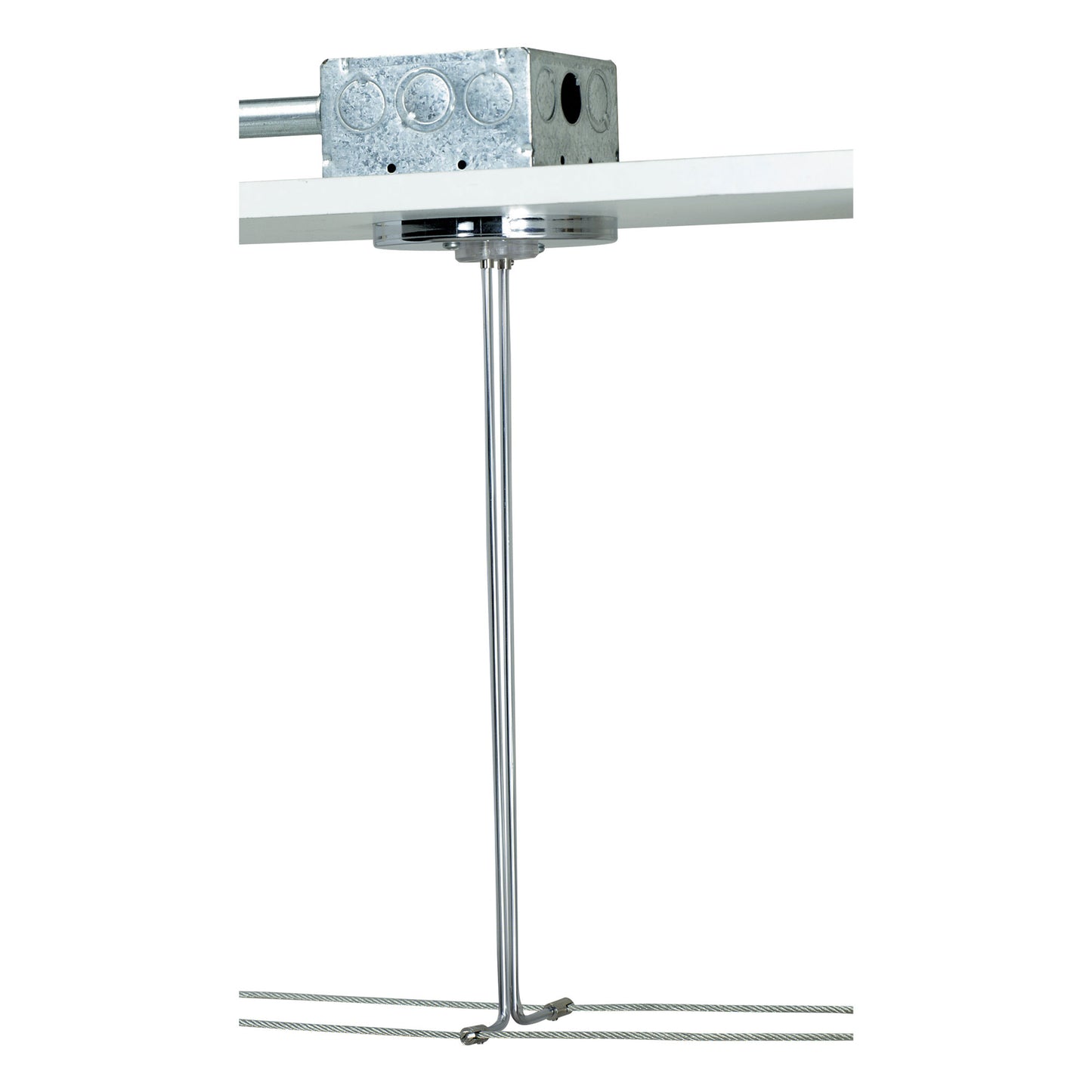 Visual Comfort Architectural 700KP4C24S Kable Lite 4" Round Power Feed Canopy Single-Feed