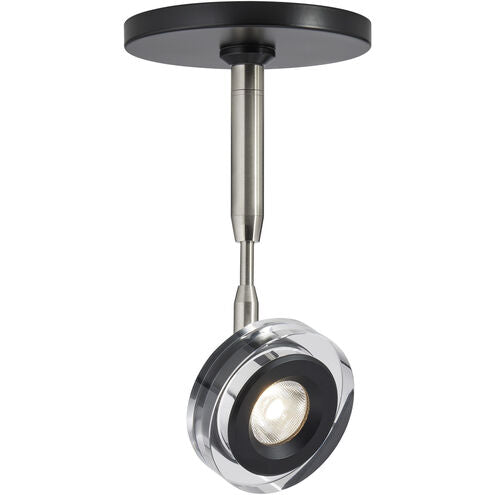 Visual Comfort Architectural 700MPBRM9303005CB 5" Sean Lavin Brim 1 Light 120 Matte Black Low-Voltage Track Head Ceiling Light in Monopoint, 30 Degree. CCT 3000K, Clear Glass
