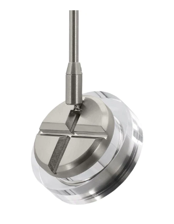 Visual Comfort Architectural 700MPBRM9304008CS 700MPBRM 3" 9.2W LED Brim Head with Monopoint Canopy, 8" Stem, CCT 3000K, Satin Nickel/Clear