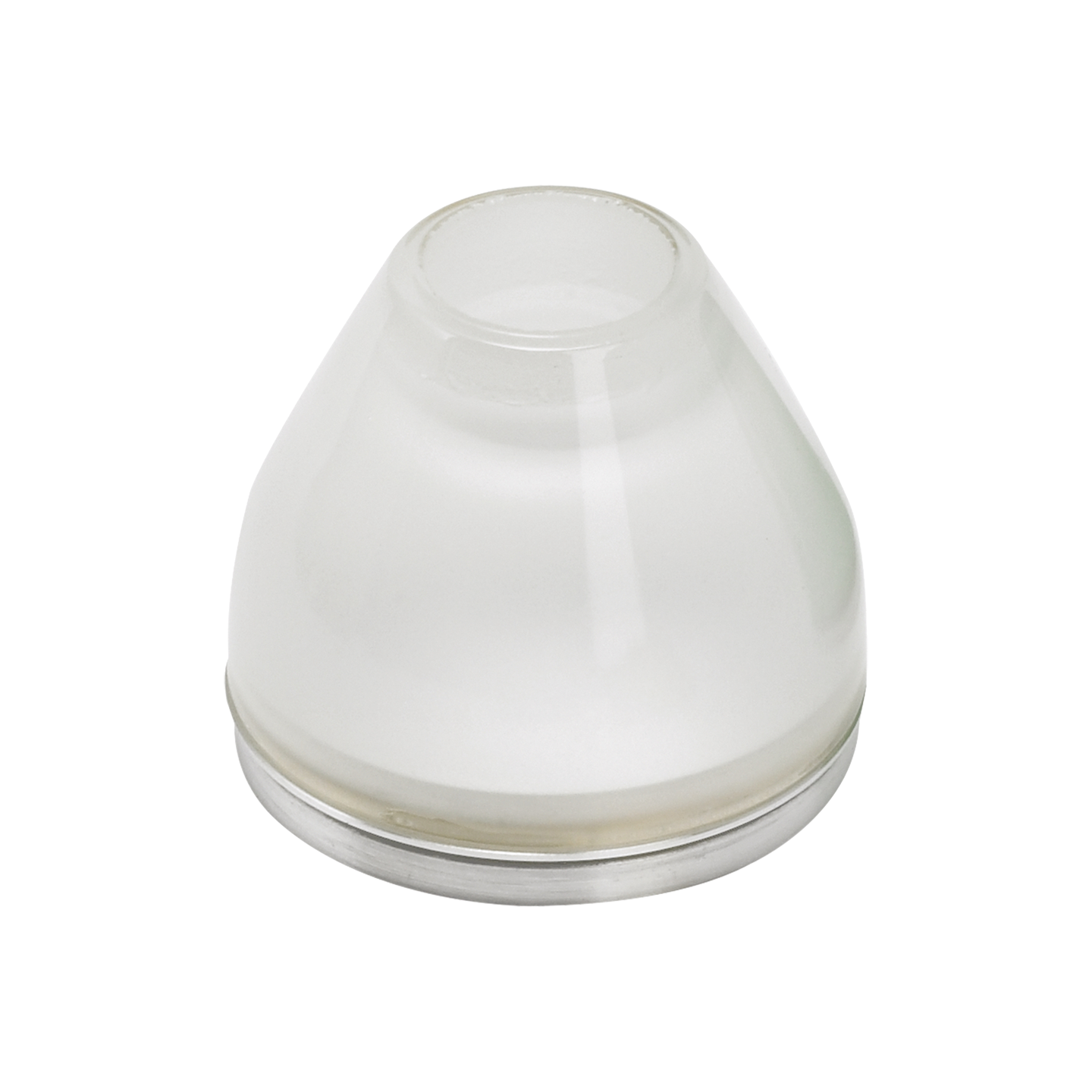 Visual Comfort Modern Collection 700MR16GF Round Glass MR16 Frosted Shield Aluminum