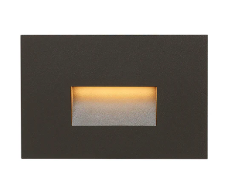 Visual Comfort Architectural 700OSIKN92730Z120 Ikon 6" LED Outdoor Step Light, Selectable CCT, 120V, Bronze Finish