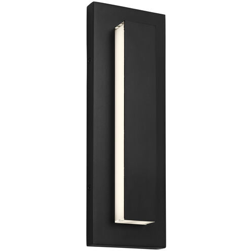 Visual Comfort Architectural 700OWASP93015DBUNVSSP Sean Lavin Aspen LED 15 inch Black Outdoor Wall Sconce in Surge Protection