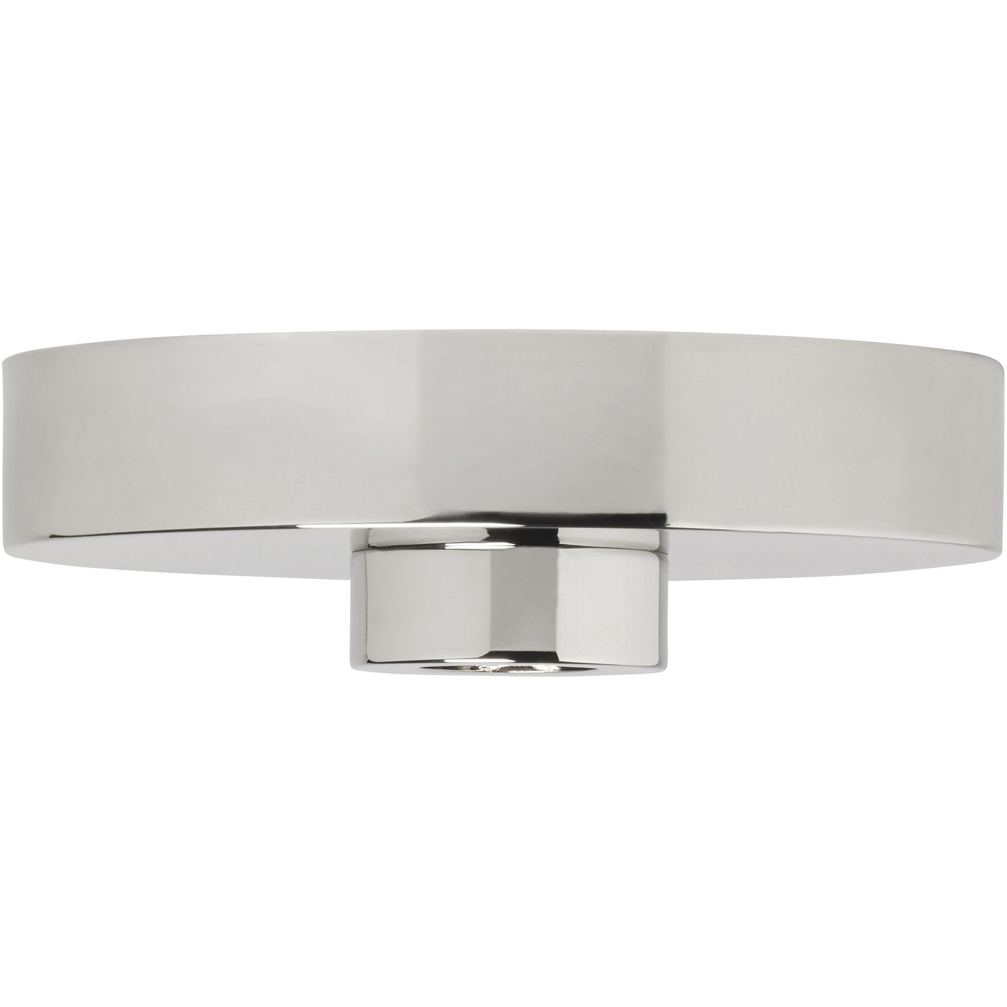 Visual Comfort Architectural 700SHLCNPY5N Line Voltage 5 Inch Shallow Canopy, Polished Nickel Finish