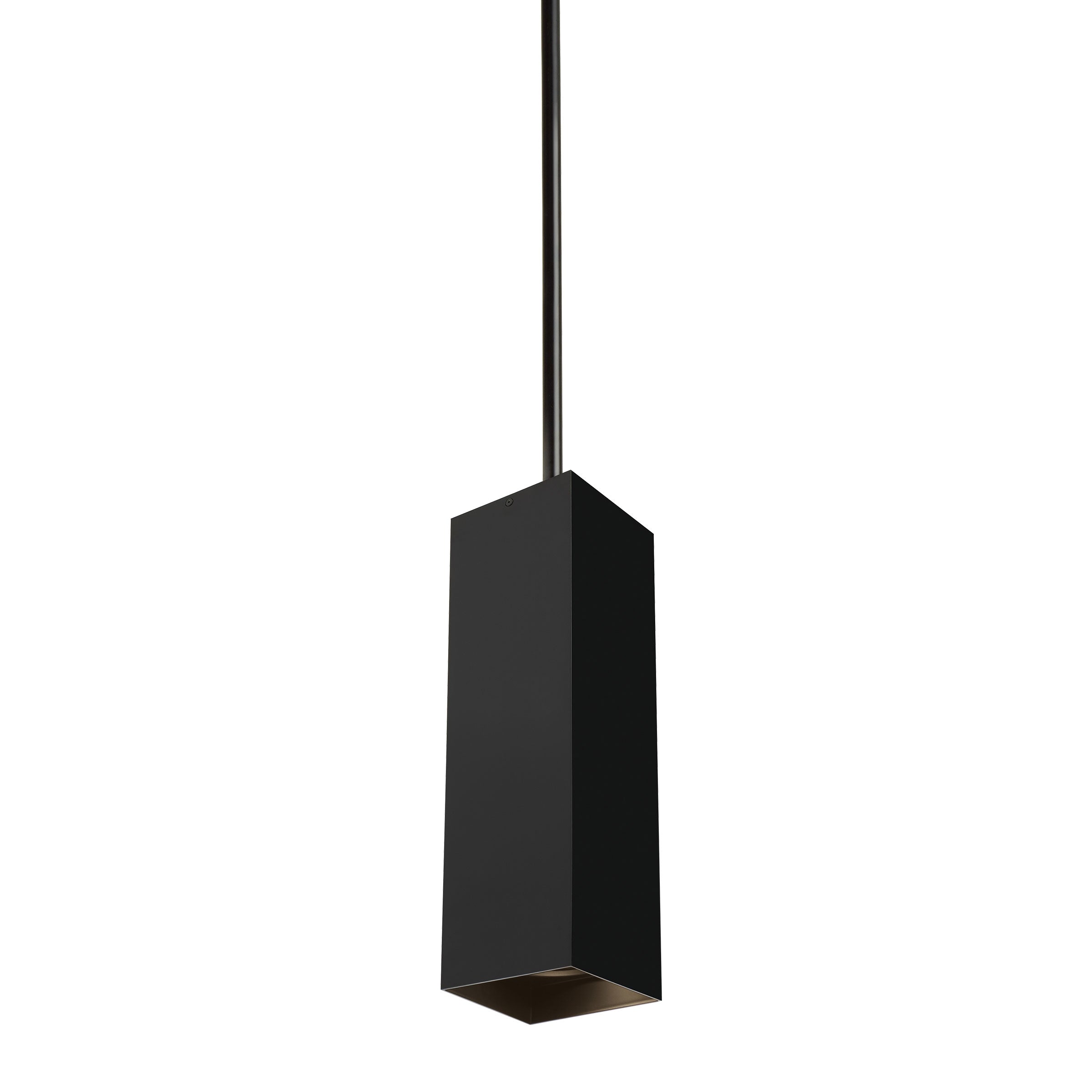 Visual Comfort Architectural 700TDEXOP184840BB-LED935 Sean Lavin Exo LED 5.2 inch Black Pendant Ceiling Light in 40 Degree, Matte Black/Black, LED 90 CRI 3500K, 48 inch, Integrated LED, 14W, 120-277V