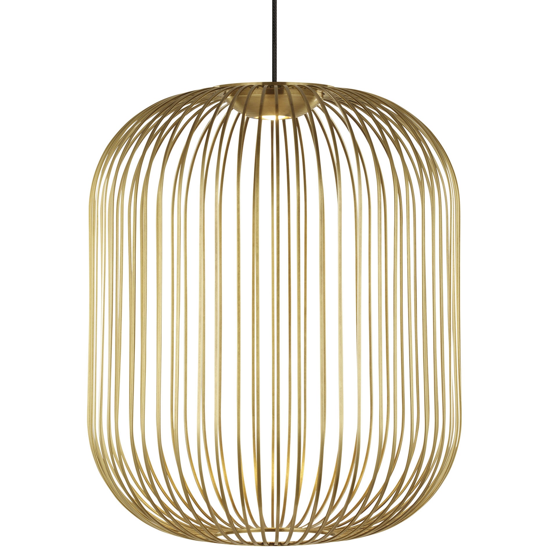 Visual Comfort Architectural 700TDKAI2BR-LED930 Sean Lavin Kai LED 22.5 inch Plated Brass Pendant Ceiling Light, Integrated LED, 12.5 3000K