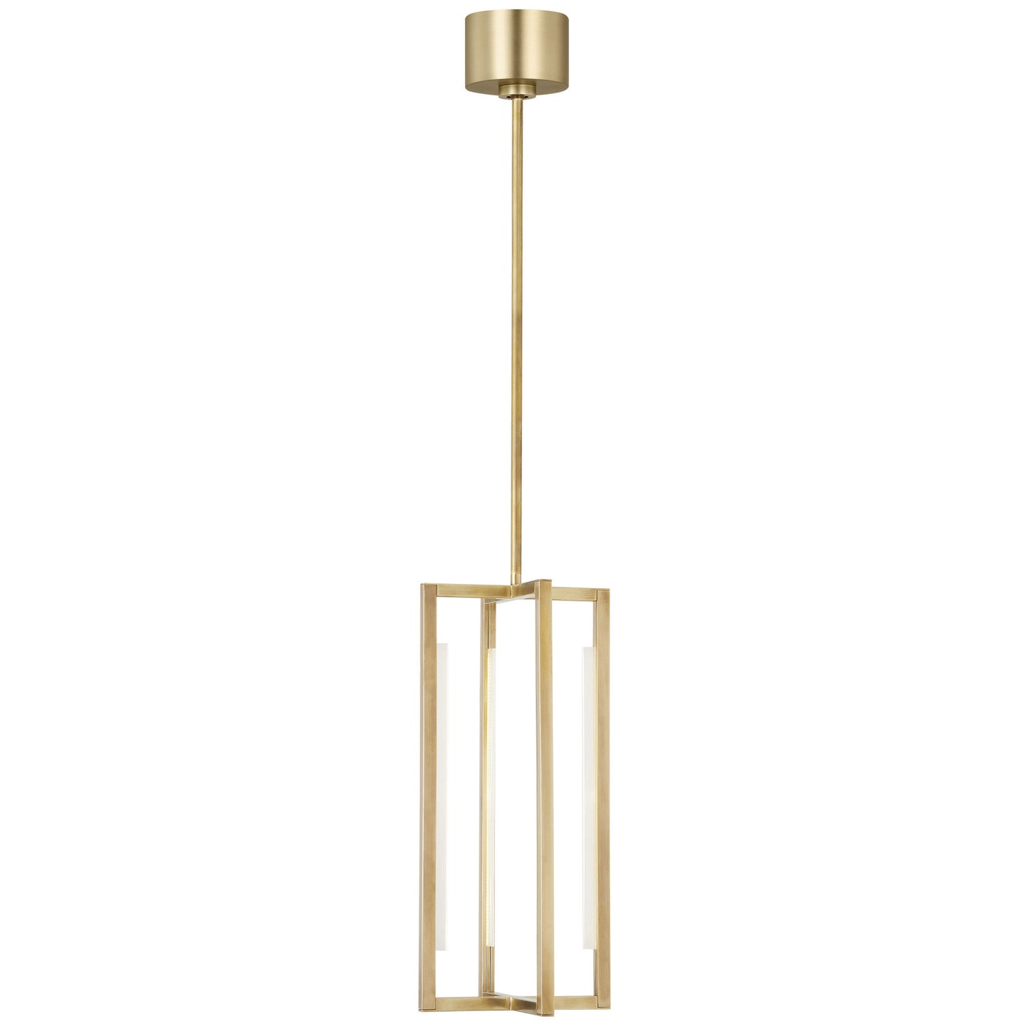 Visual Comfort Architectural 700TDKNW18NB-LED930 Sean Lavin Kenway LED 8.5 inch Natural Brass Pendant Ceiling Light, Integrated LED, 28.6W, 3000K