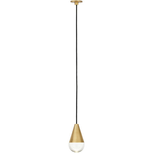 Visual Comfort Architectural 700TRSPACPA1PNB-LED930 Sean Lavin Cupola LED Natural Brass Pendant Ceiling Light, Integrated LED