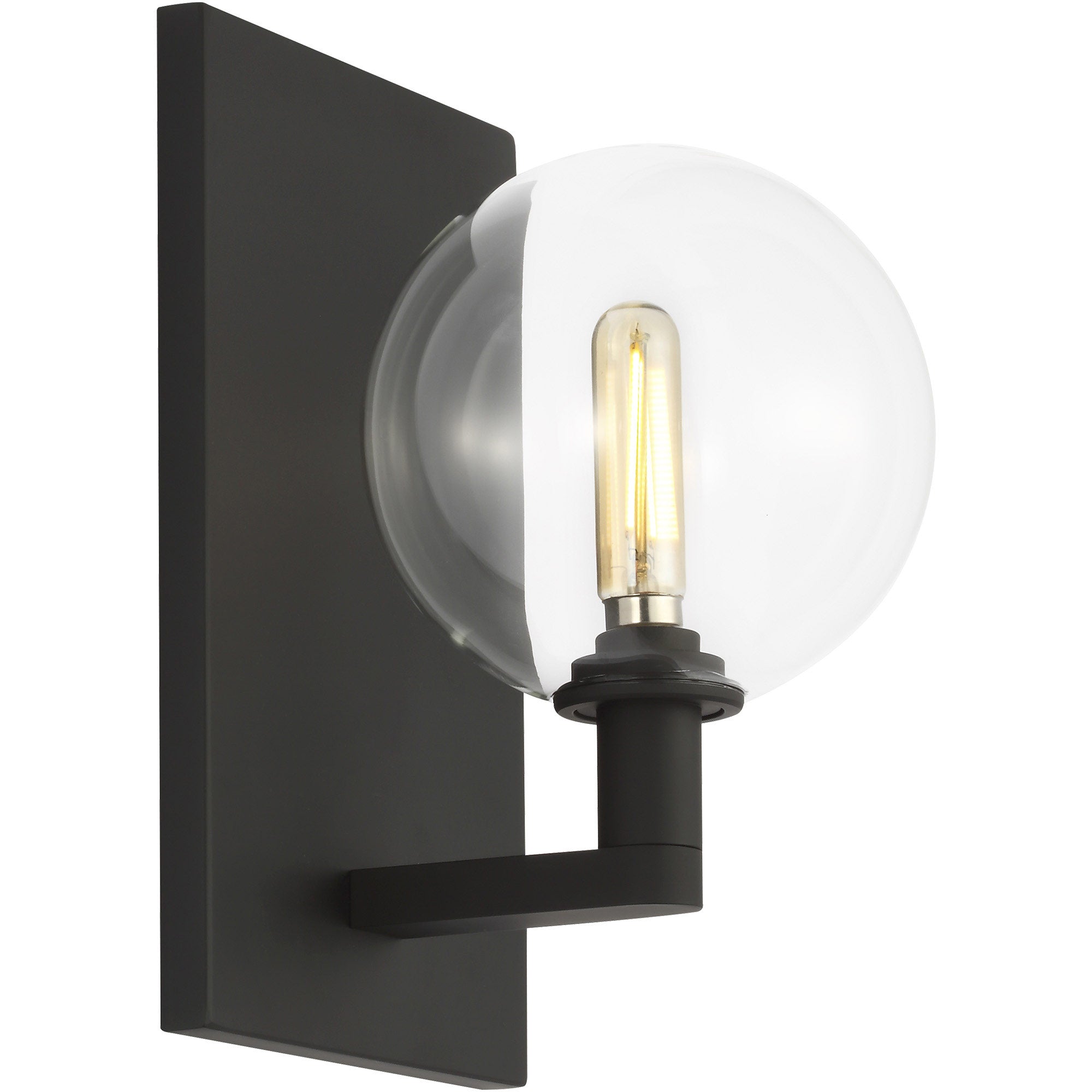 Visual Comfort Architectural 700WSGMBSCB-LED927 Sean Lavin Gambit LED 5.8 inch Nightshade Black Wall Sconce Wall Light in LED 90 CRI 2700K