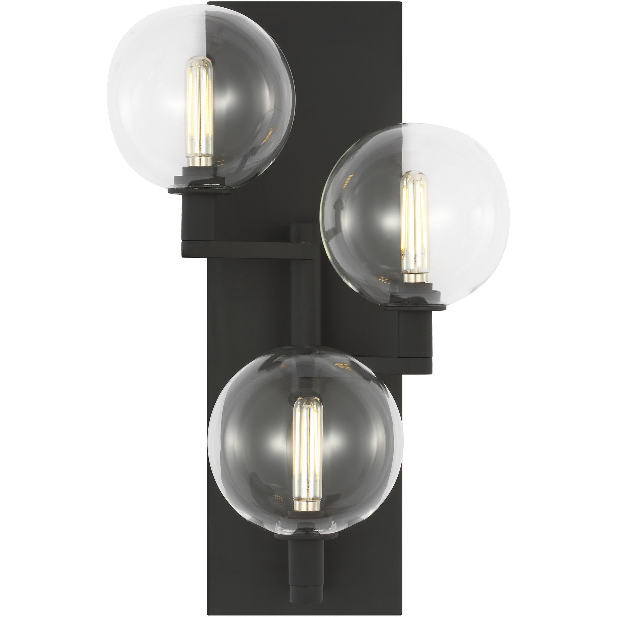 Visual Comfort Architectural 700WSGMBTCB-LED927 Sean Lavin Gambit LED 8.3 inch Nightshade Black Wall Sconce Wall Light in LED 90 CRI 2700K