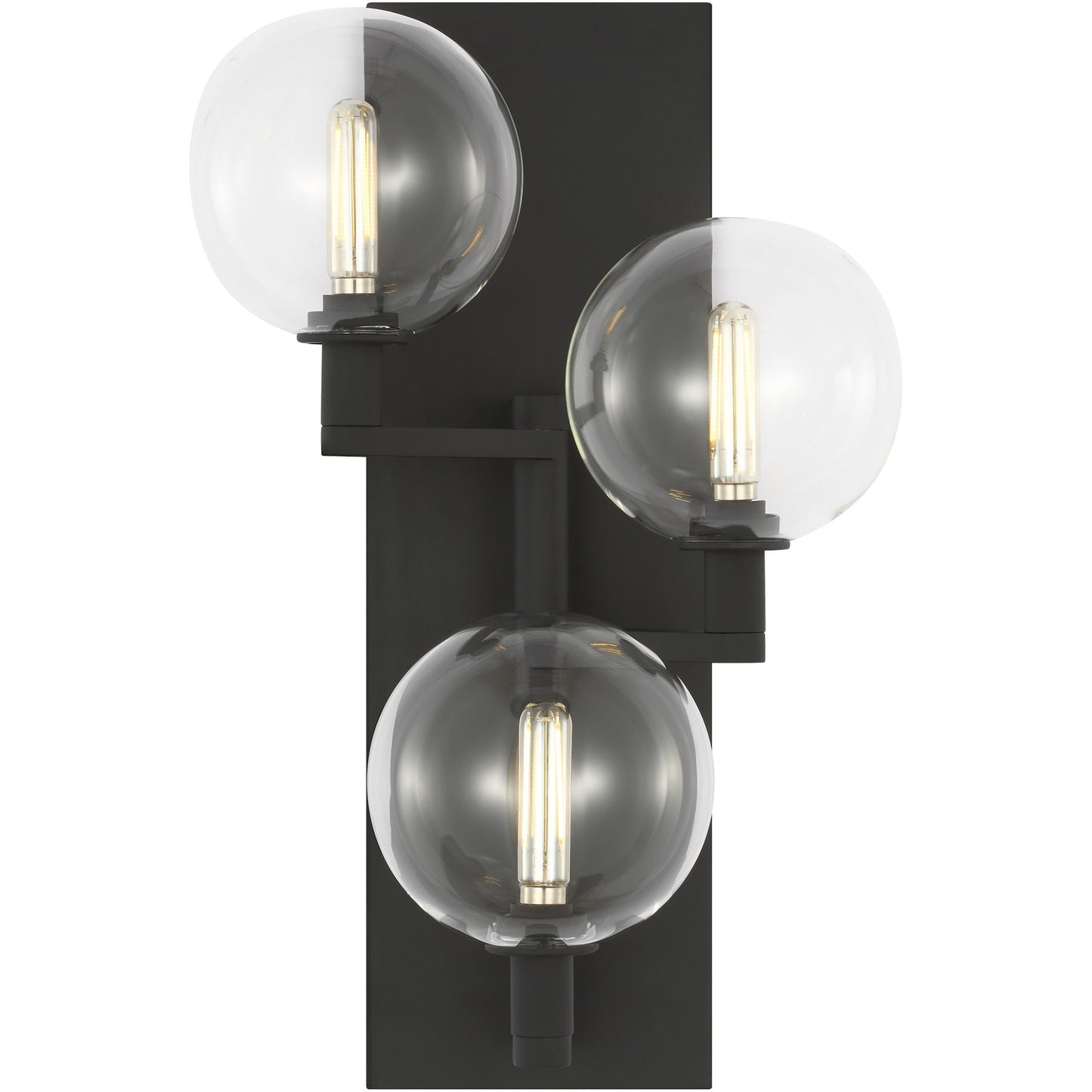 Visual Comfort Architectural 700WSGMBTCB-LED927 Sean Lavin Gambit LED 8.3 inch Nightshade Black Wall Sconce Wall Light in LED 90 CRI 2700K