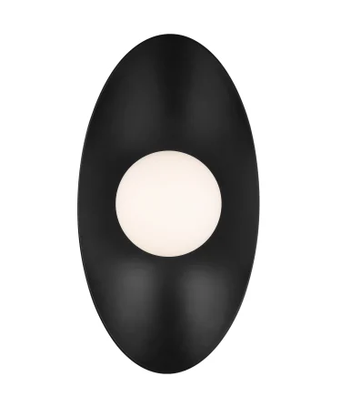 Visual Comfort Architectural 700WSJNI16BB-LED930 Joni Single Light 16" Tall LED Outdoor Wall Sconce Light, 12.5W, 3000K