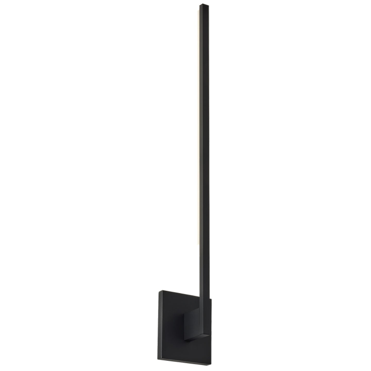 Visual Comfort Architectural 700WSKLE30B-LED930-277 Sean Lavin Klee LED 3.3 inch Nightshade Black ADA Wall Light, Integrated LED, 3000K, 18.7W, 277V