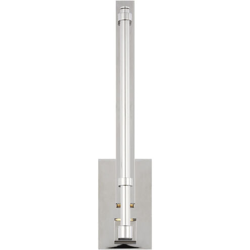 Visual Comfort Modern Collection 700BCKAL13N-LED930-277 Sean Lavin Kal Polished Nickel LED Bath Wall Light 8.6W 3000K
