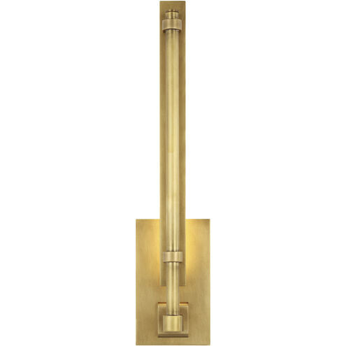 Visual Comfort Modern Collection 700BCKAL13NB-LED930-277 Sean Lavin Kal Natural Brass LED Bath Wall Light 8.6W 3000K